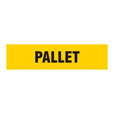 Accuform Accuform Floor Stripe - Pallet - 3in x 12in PTP186